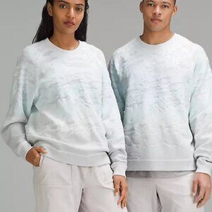 NWT lululemon lab Textured Jacquard Sweater SZ XS Catena Jacquard Light Chrome